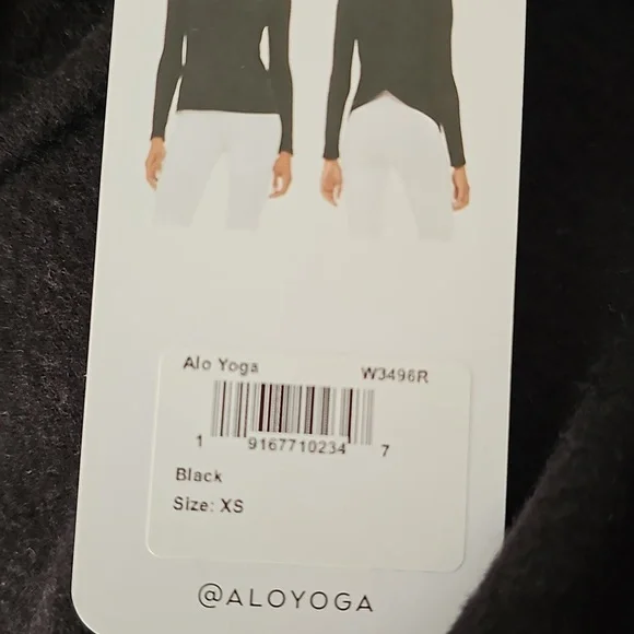NWT- Alo Embrace Long Sleeve Cross Street - Picture 5 of 6